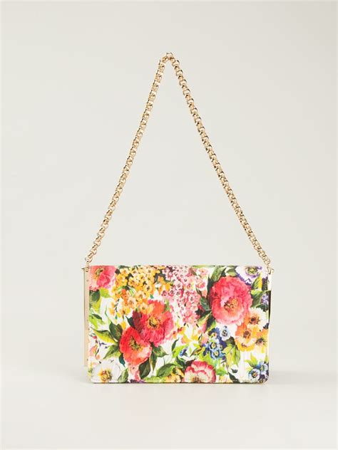 dolce and gabbana flower bag